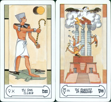 EGYPTIAN Tarot Made in Spain-S1076915-丙F4 1 deck Fournier EGIPCIO 